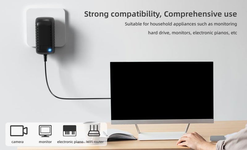 Bectro محول طاقة صغير 12 فولت 2 أمبير بتقنية DC - Image 4