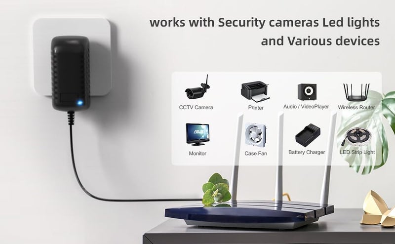 Bectro محول طاقة صغير 12 فولت 2 أمبير بتقنية DC - Image 3