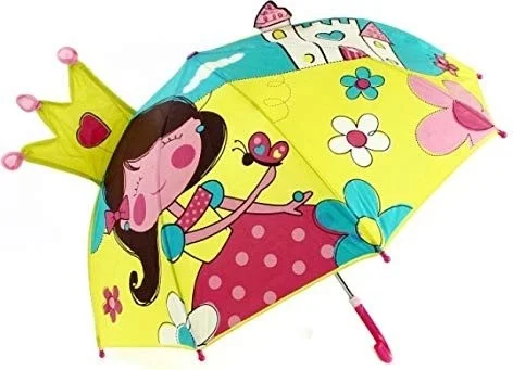 دي زي سي كوزنلر أفم Dzc Cousins ​​Avm Little Princess Umbrella with Character Figures for Girls and Boys Children's Gift Small Size Three Dimensional