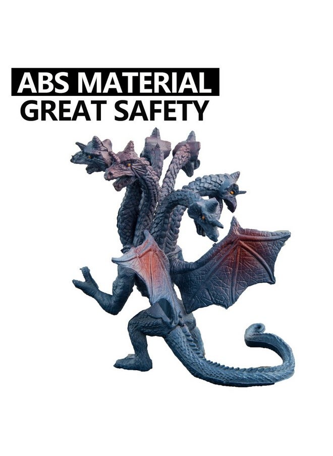 ValeforToy - 4 Inch Realistic Detail Dragon Toy Set With Gift Box, 12 Pcs Mini Dragon Figure In And Styles, Dragon Theme Party Favors Toy For Kids, Goody Bag Filler, Bulk Gifts, Cake Toppers - Image 1