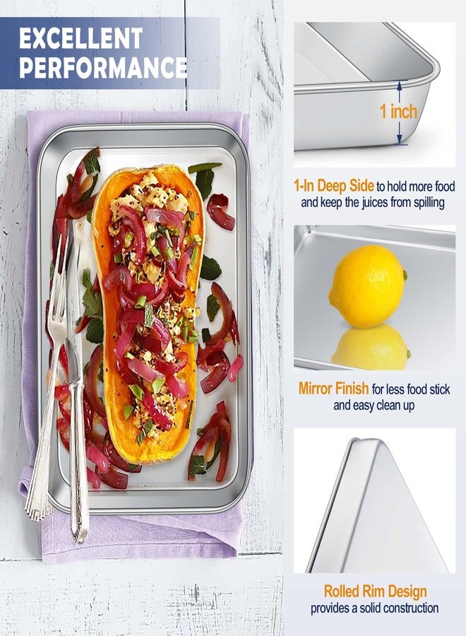 Joyfair Baking Sheet with Rack Set of 2 (10.4 inch) - Image 3