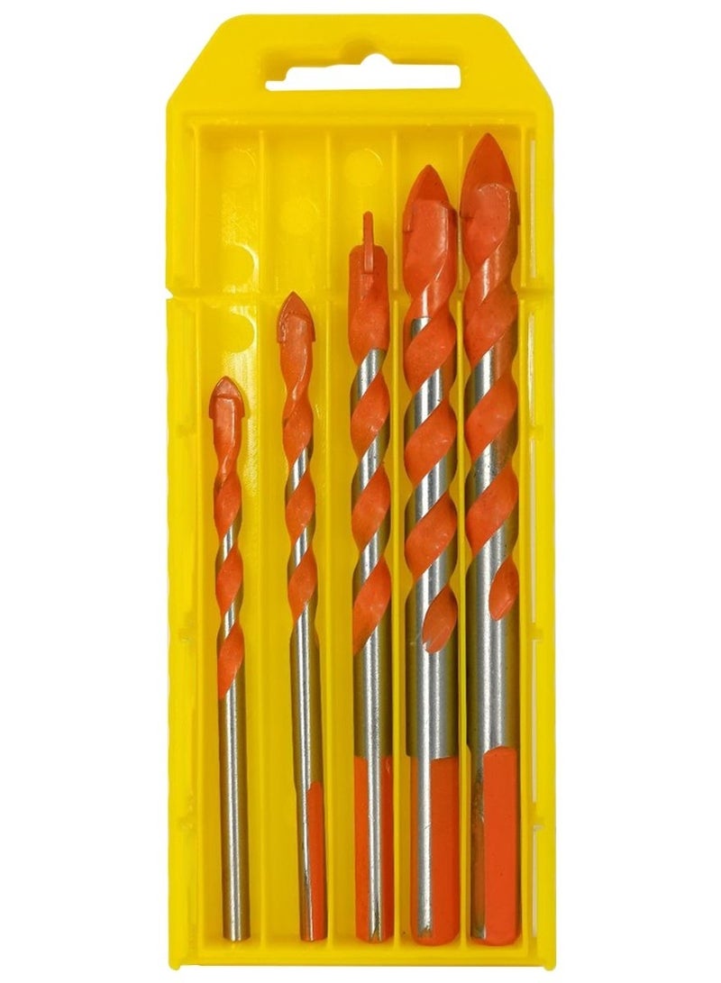 طقم مثقاب متعدد الوظائف مكون من 6 قطع من مجموعة مثقاب كربيد YG6X عالية الأداء  - Image 2