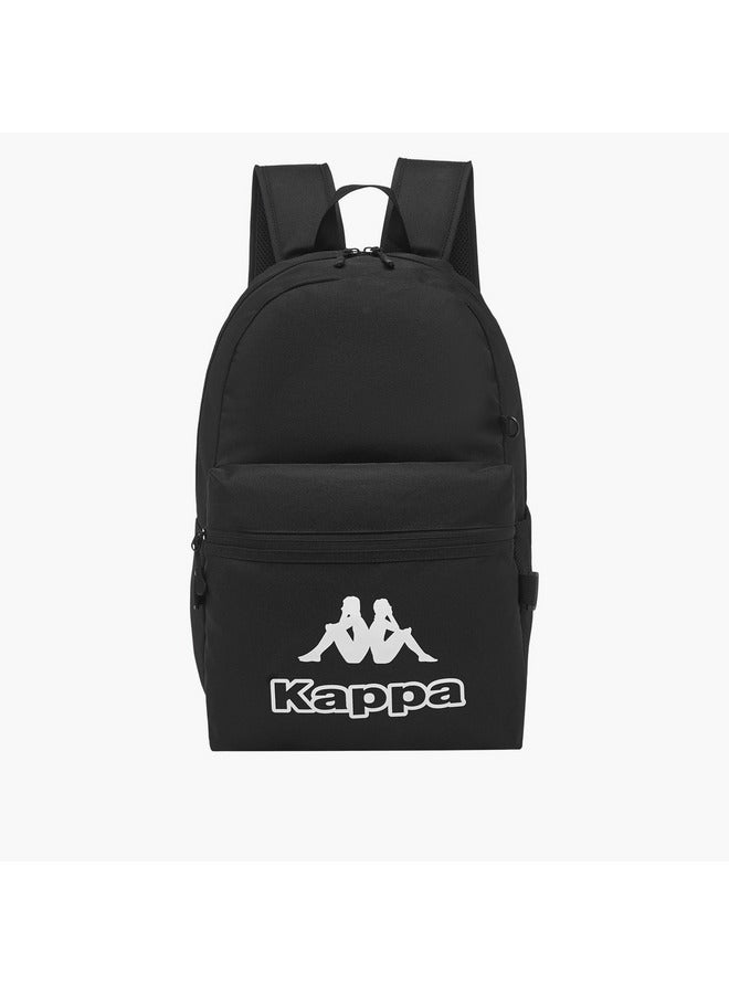 كابا طقم حقائب مدرسية للبنات بطبعة شعار - 44x13x30 سم - Image 2