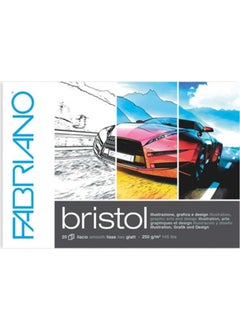 FABRIANO Bristol A5 20 Sheets Marker Block 250 gr 