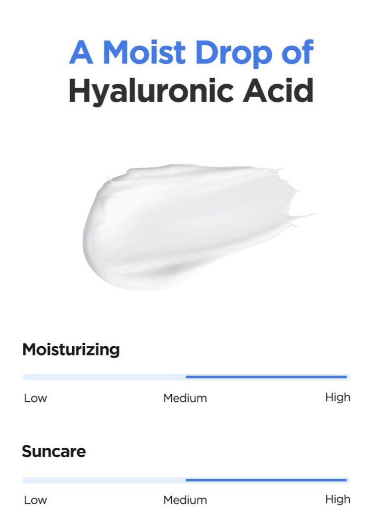 ISNTREE - Hyaluronic Acid Natural Sun Cream, SPF 50+ PA++++ (50 ml) - Image 1