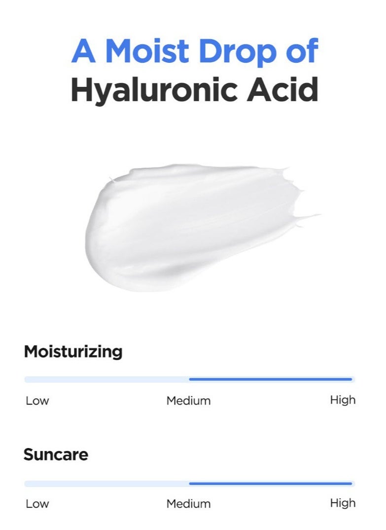 ISNTREE - Hyaluronic Acid Natural Sun Cream, SPF 50+ PA++++ (50 ml) - Image 1