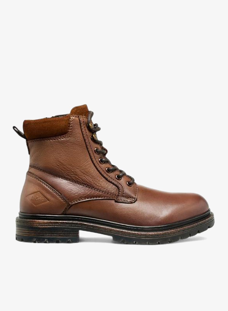 Lee Cooper Men Leather Panelled Ankle Boots - Image 3