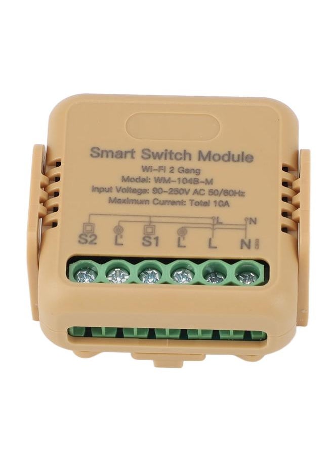 Thoraya 2 Way Wifi Smart Relay Switch for Tuya App Remote Voice Control Timing Smart Light Switch Home Circuit Breaker Module AC 90‑  - Image 4