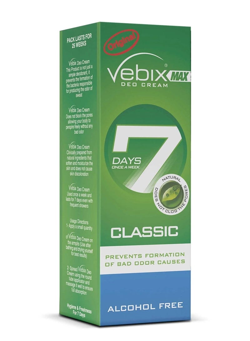 Vebix Max Deo Cream - Classic - Image 1