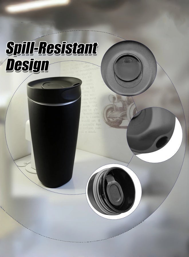 Owala SmoothSip Slider Insulated Stainless Steel Coffee Mug, Travel Mug Leak-proof Stainless Steel Coffee Mug - Image 2