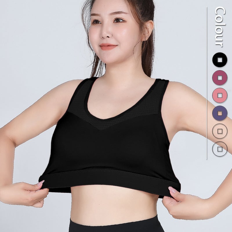 Plus Size High Support Sports Bra Black  - Image 5