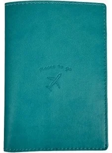 Smyrna Mira Passport Cover Passport Holder Turquoisegreen