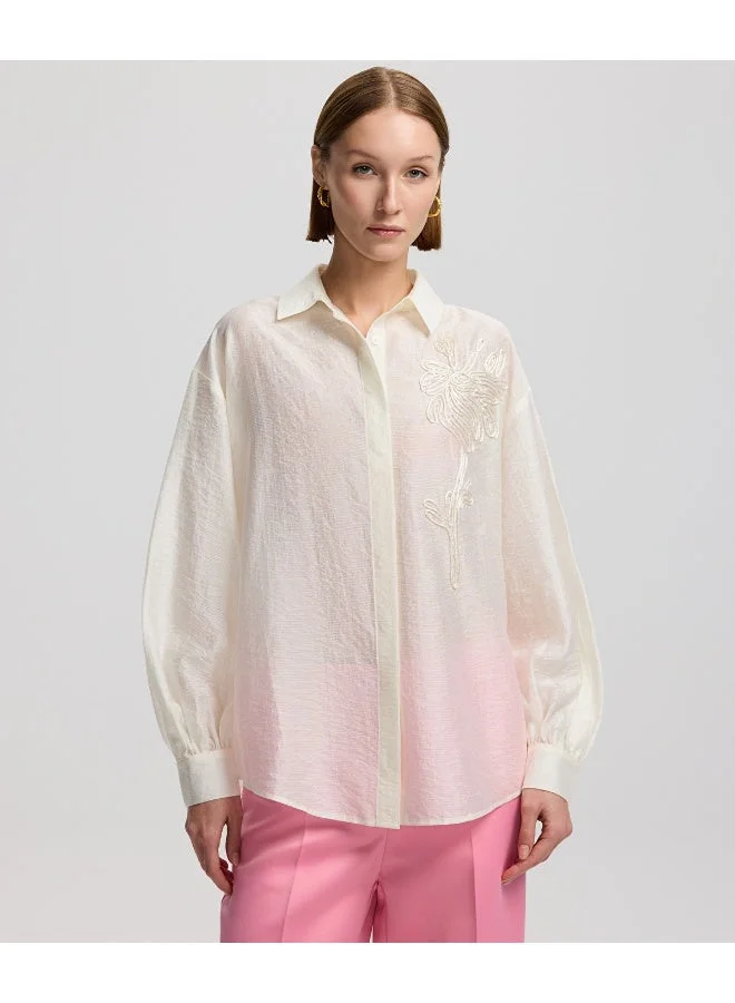 ابيكول Embroidered Shirt