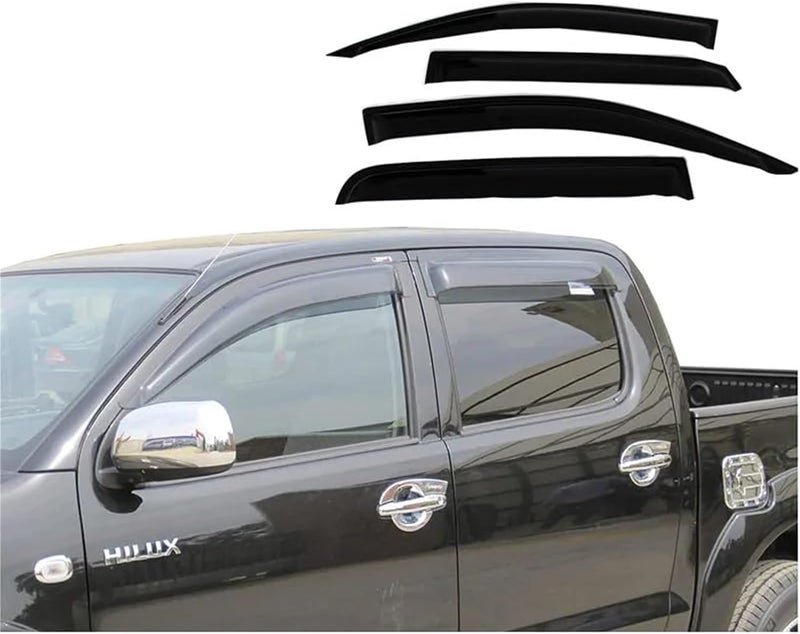 Wivplex Side Window Deflectors for Toyota Hilux Vigo - Image 2