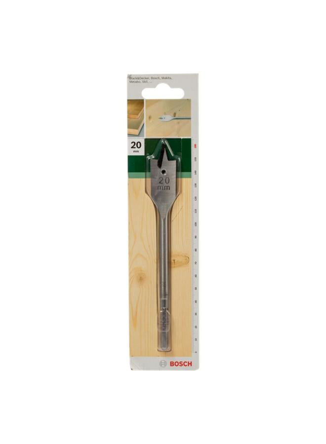 BOSCH Economical and Fast Drilling Tempered Steel Spade Bit Silver 20 x 160mm JE2 609 255 266  - Image 2