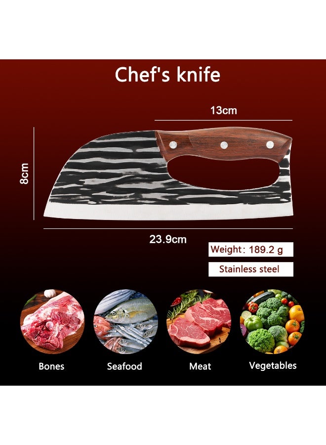 Kitchen Knife Effort Saving Chef‘s Knife Stainless Steel Handmade Forged Knife Professional Boning Knife Vegetable Chopper Knife - Image 2