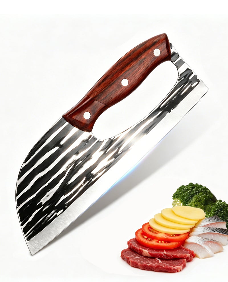 DAMASCO Kitchen Knife Effort Saving Chef‘s Knife Stainless Steel Handmade Forged Knife Professional Boning Knife Vegetable Chopper Knife - Image 1