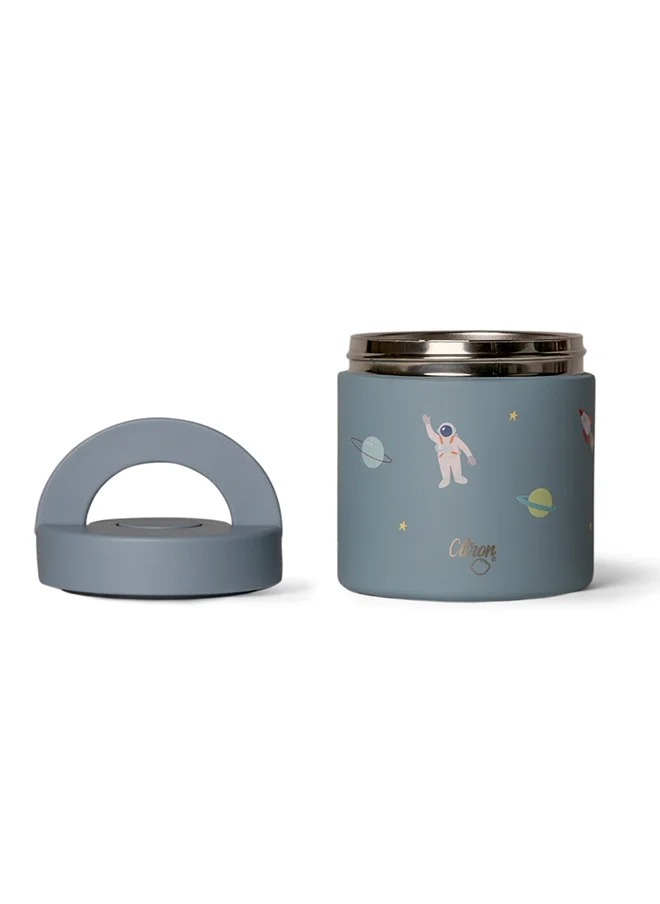 Citron Stainless Steel Food Jar 350ml - Spaceship - Vacuum-Insulated Hot & Cold Container