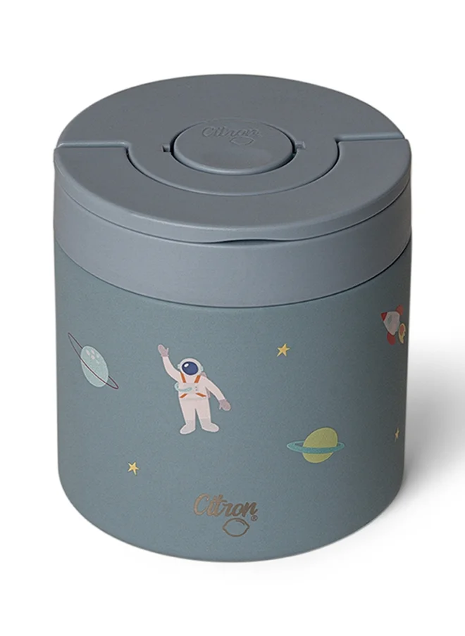 Citron Stainless Steel Food Jar 350ml - Spaceship - Vacuum-Insulated Hot & Cold Container