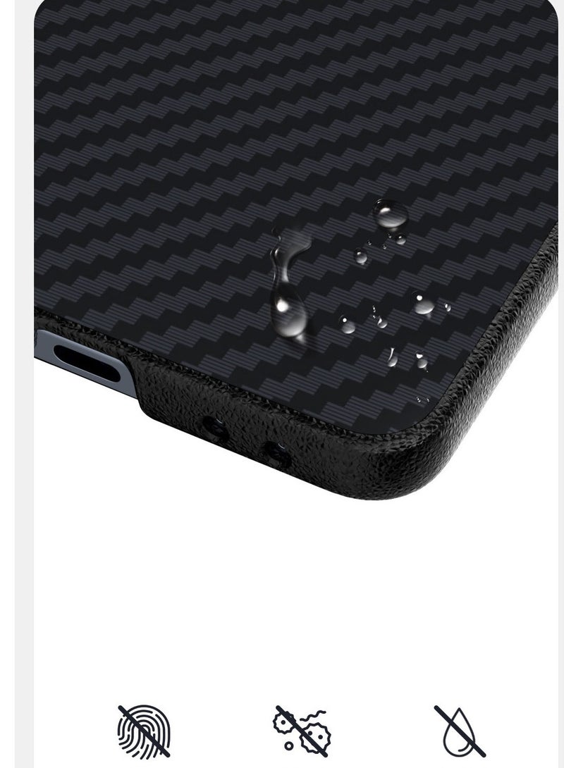 general Real Aramid Fiber Case for Samsung Galaxy Z Fold 7, Sturdy Durable 0.5mm Slim Case for Galaxy Z Fold 7, [1500D Aramid Fiber] With High Grade Drop Protection - Image 2