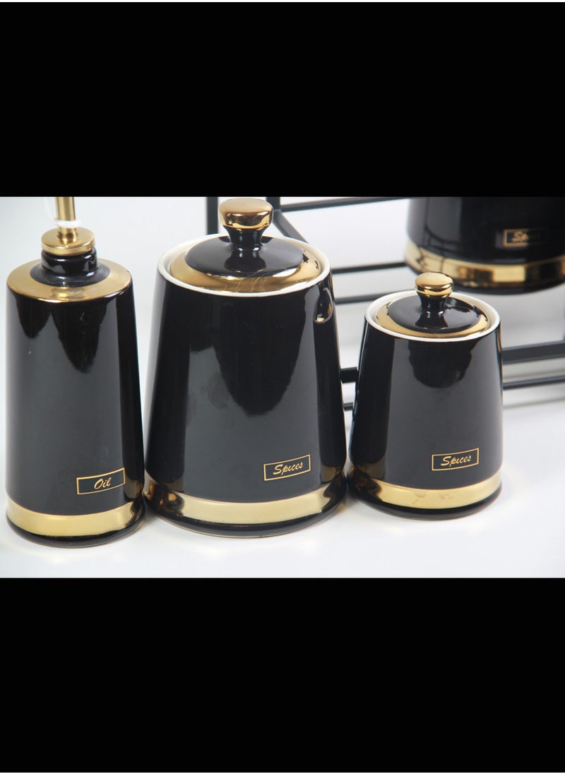 Generic - A Set of Spice Jars and Seasoning Containers - Image 1