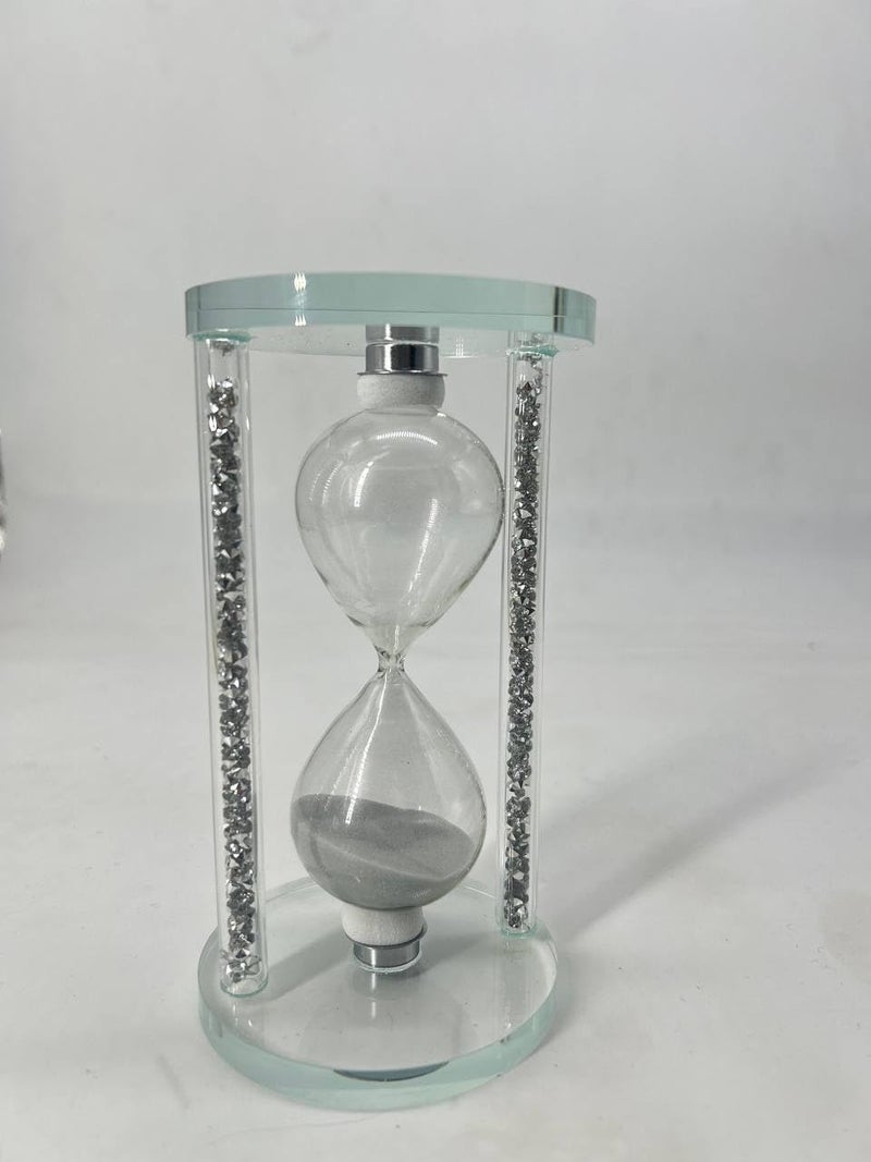 GOPINATHJI GOPINATHJI Hour Glass Hour Glass Watch Decorative Glass Sand Piece Home DecorativeTIME Management Bedroom SHOWPIECE Sand Timer Clock 5 MINIUTE Pack of 1 