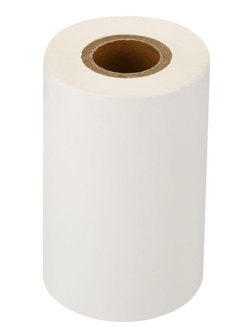 Full Resin thermal transfer barcode printing Ribbon White 110mm * 300M Printing Pet/Pvc Label Ribbon Scratch-Resistant  - Image 1