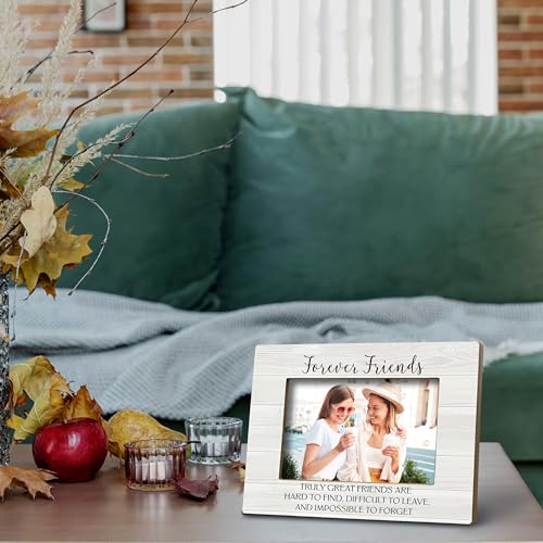 FONDCANYON Forever Friends Sunflower Picture Photo Frame, Bestie Bff Friendship Gifts For Men Women Friends Birthday Christmas Girls (5x7 Inch Photo) (Color2) - Image 4