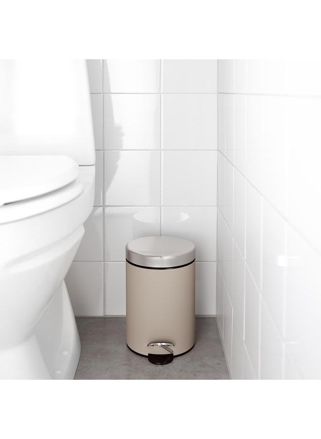 Waste bin, beige, 3 l - pzsku/Z0928D63D5C5ED214DDFCZ/45/_/1740222466/907a1beb-a218-4700-b679-b09bb9144675