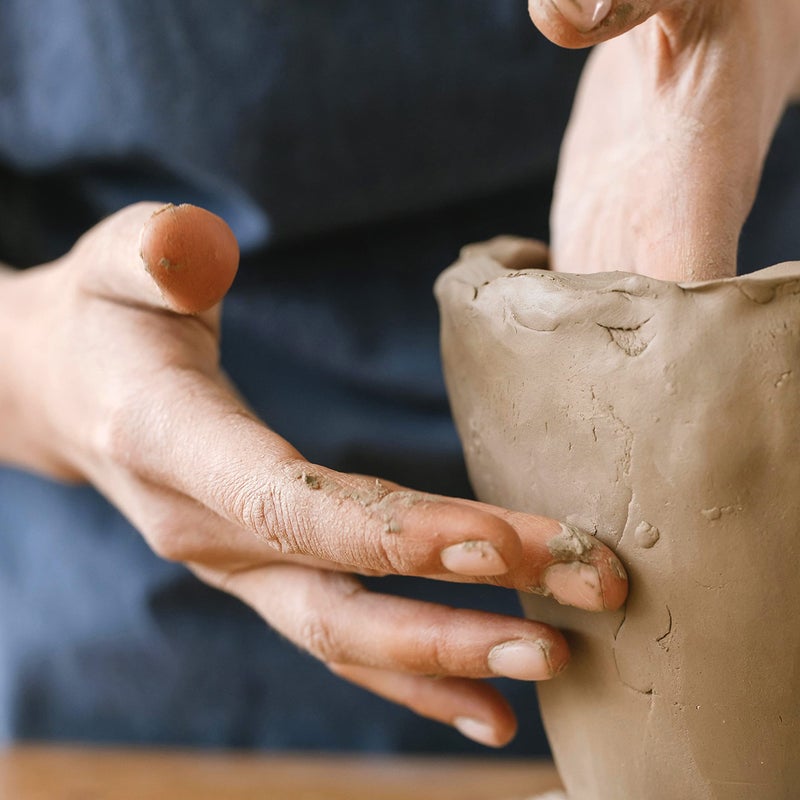 ACTIVA Supreme Artist's Air-Dry Clay, White, 2.2 lbs (1 kg) | Ultra-Fine & Exceptional Plasticity for Studio, Classroom & Hobby Use - Image 4