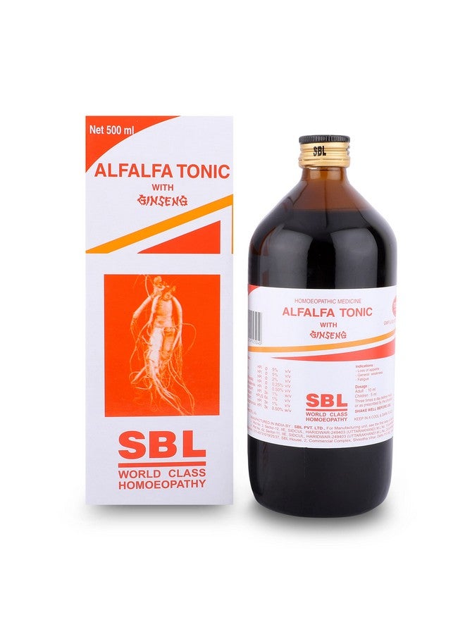 SBL's Alfalfa Tonic with Ginseng - 500 ML |Pack Of 1|