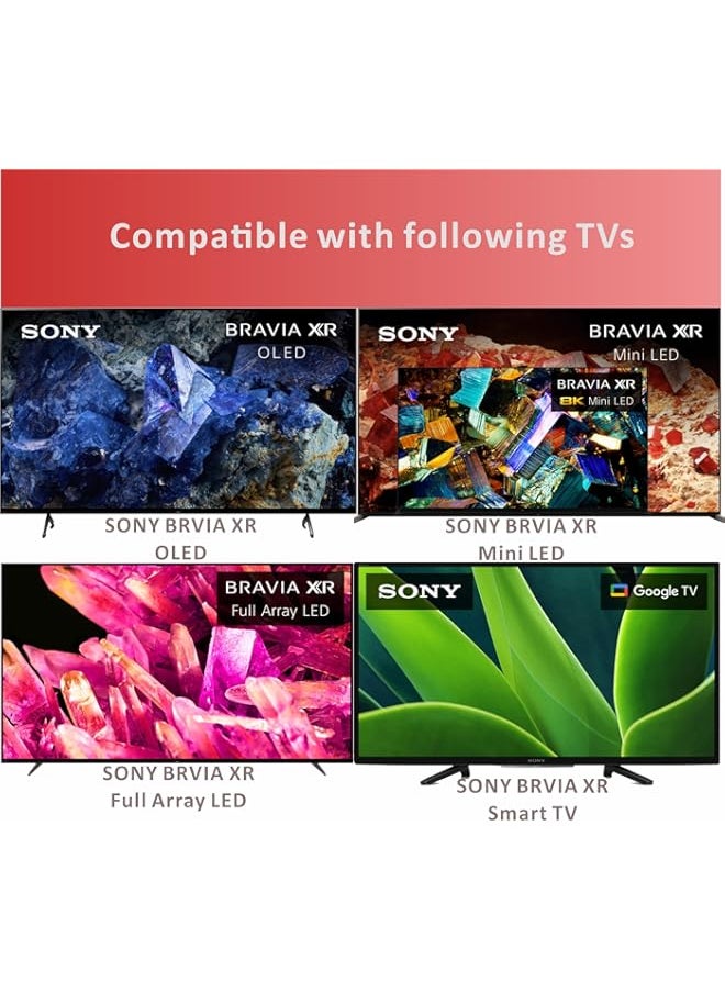 HuHa - Alizen Replacement Smart Remote Sony RMF-500U with Google Serarch Smart TV Remote for All Sony LCD LED TV and Bravia XR 4/8K HDR Array LED TV - Image 1
