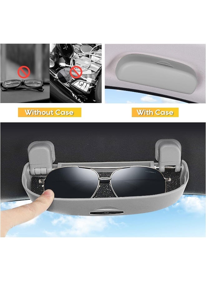 LFOTPP Car Sunglasses Sun Glass Holder Case Eyeglasses Storage Box For 2018 Toyota C-Hr, Interior Accessories Autos Parts (Grey) - Image 3