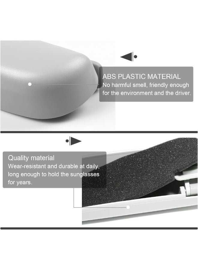 LFOTPP Car Sunglasses Sun Glass Holder Case Eyeglasses Storage Box For 2018 Toyota C-Hr, Interior Accessories Autos Parts (Grey) - Image 4