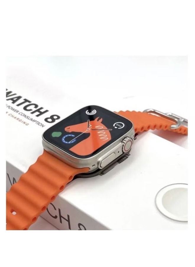 New Series S8 Ultra Smartwatch Men Women Bluetooth Call Waterproof Wireless Charging HD Screen - Image 1