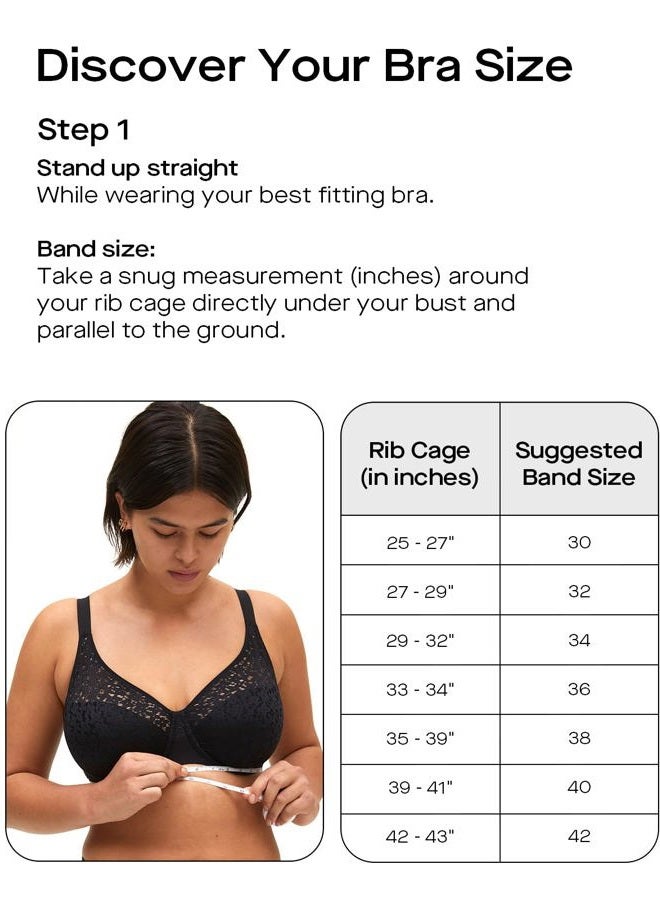 Chantelle Women's Festive Lace Plunge Bra, Black, 30E - Image 4