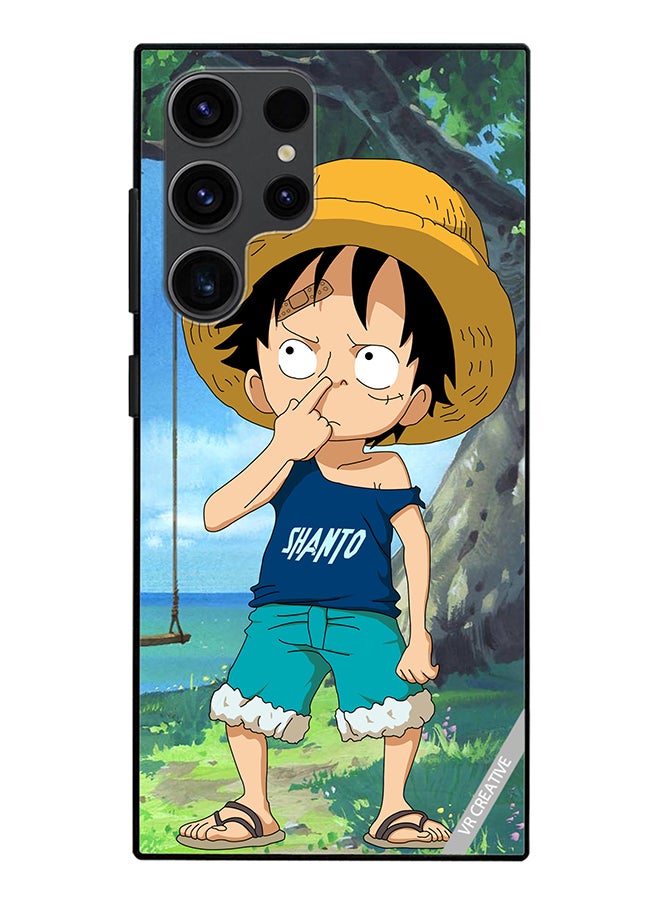 VR CREATIVE Protective Case Cover For Samsung Galaxy S24 Ultra Monkey Dluffy Design Multicolour - Image 1