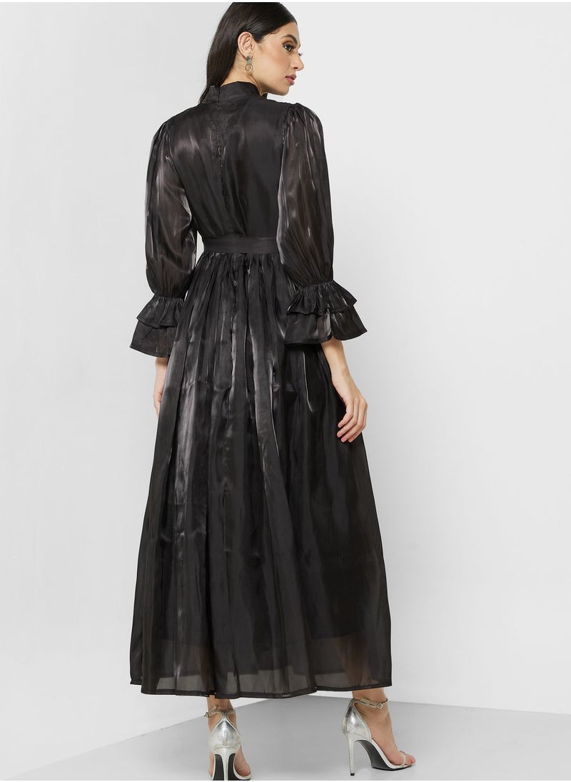 Khizana Embellished Waist Detail Dress  - Image 2