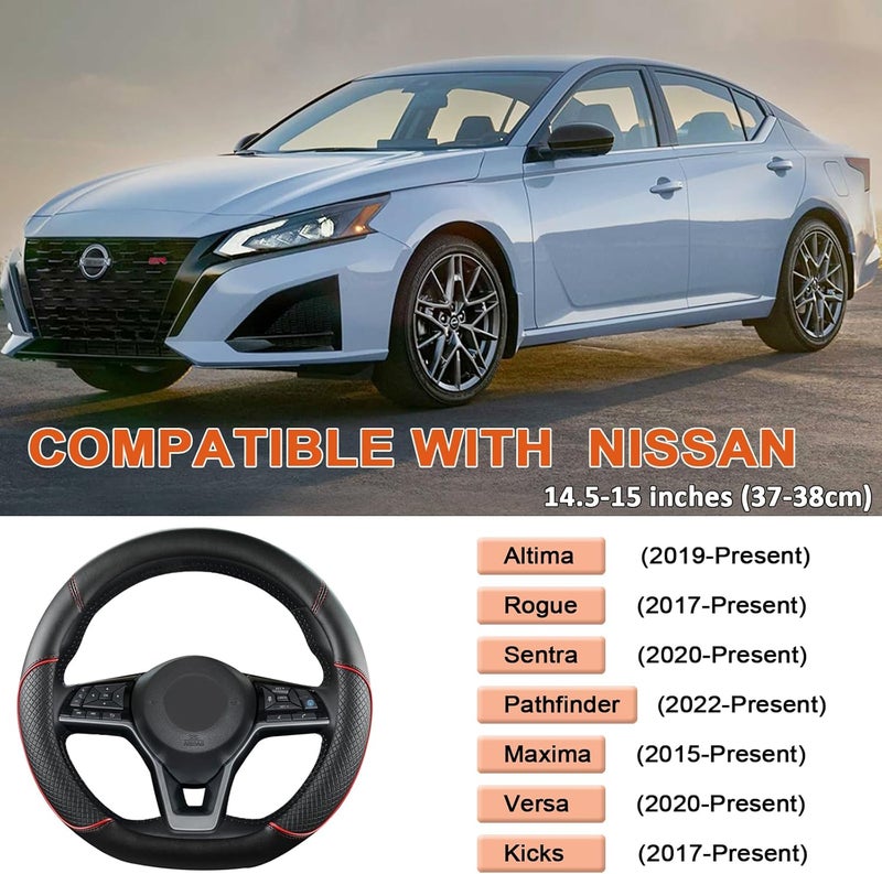 GIANT PANDA D Shape Steering Wheel Cover for Nissan - Image 2
