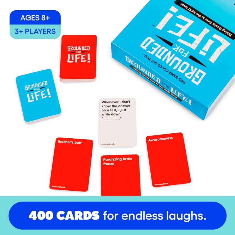 WHAT DO YOU MEME? Grounded for Life - The Ultimate Family Night Game - Family Card Games for Kids and Adults Family - Image 2