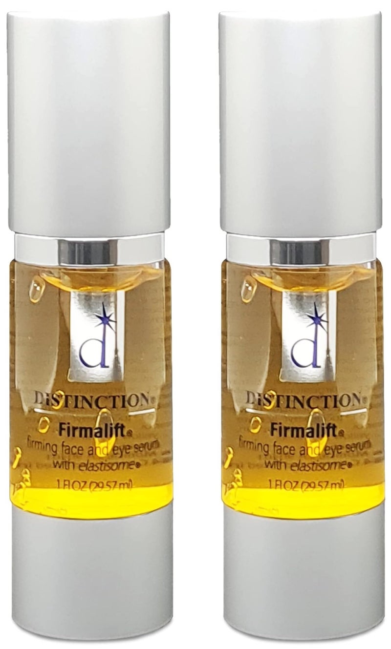 Distinction Distinction Firmalift Firming Face  Eye Serum  Anti Aging Serum Lotion Cream and Moisturizer  Helps Reduce the Appearance of Fine Lines and Wrinkles Soothes 1 Fl Oz 2 Pack 