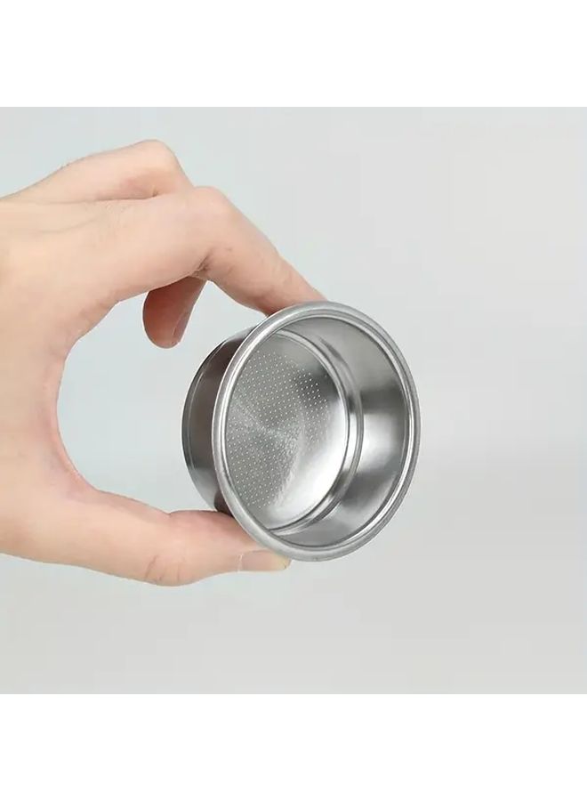 Stainless Steel 51mm Espresso Coffee Filter Basket 1 Cup - Image 2