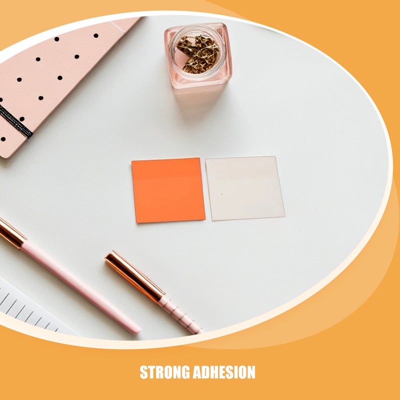 12pcs Sticky Notepad Memo Pad With Fluorescent Index Tabs Removable Sticky Flags Transparent Sticky Tabs For Highlighter Strips - Image 2