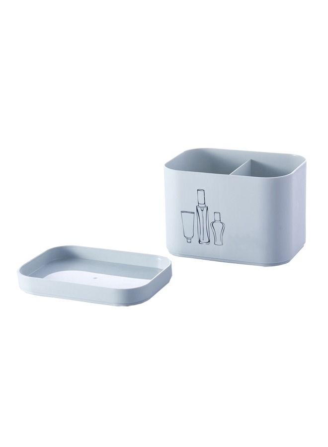 XIANGYU Plastic Vanity Desk Makeup Tools Cosmetic Perfume Organizer Storage Box With Lids  - Image 3