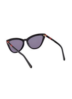 GANT Women's UV Protection Cat Eye Shape Acetate Sunglasses GA809601A56 - Lens Size: 56 Mm - Shiny Black  - Image 5