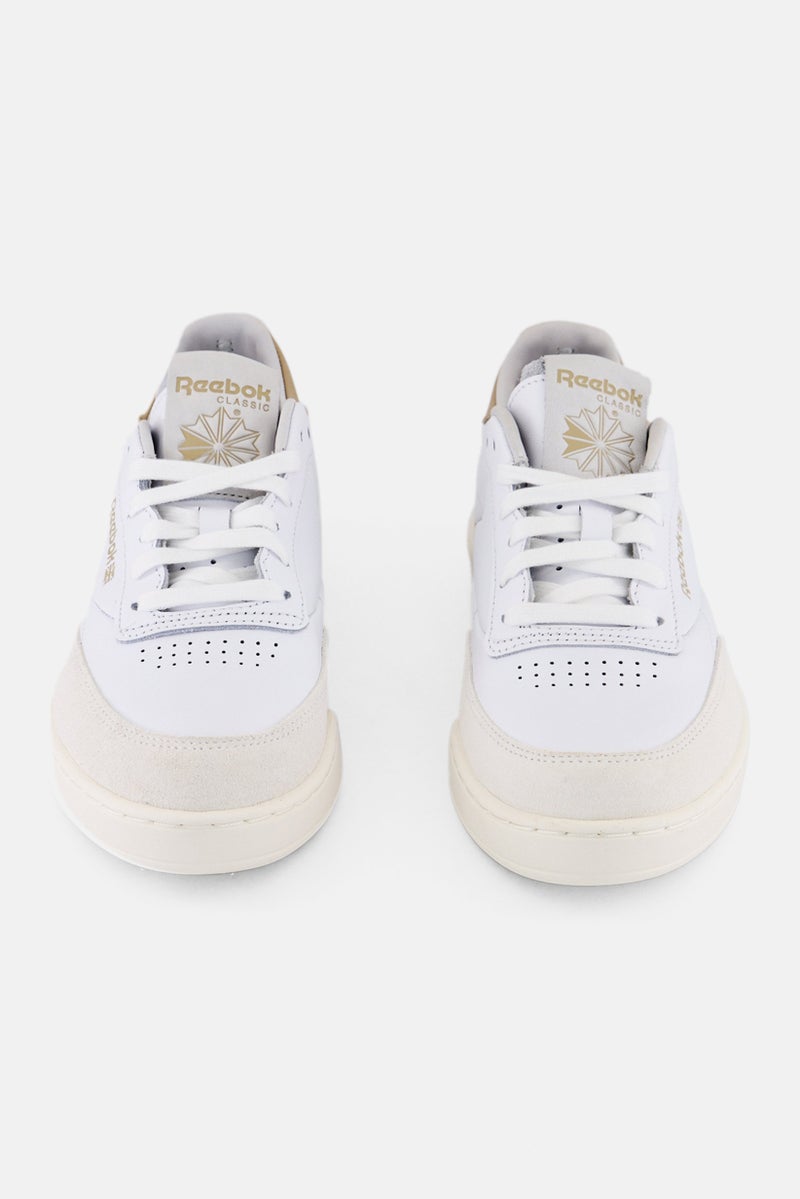 Reebok Men Lace Up Tennis Shoe, White - Image 4