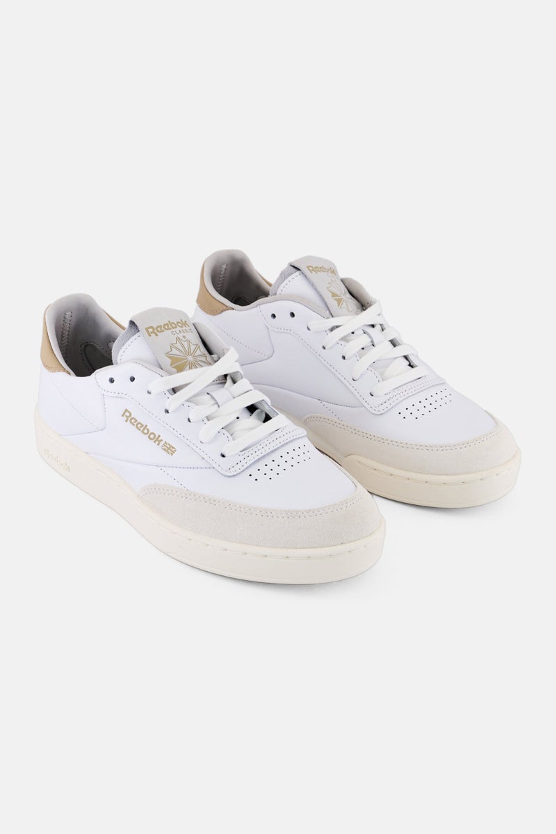 Reebok Men Lace Up Tennis Shoe, White - Image 1