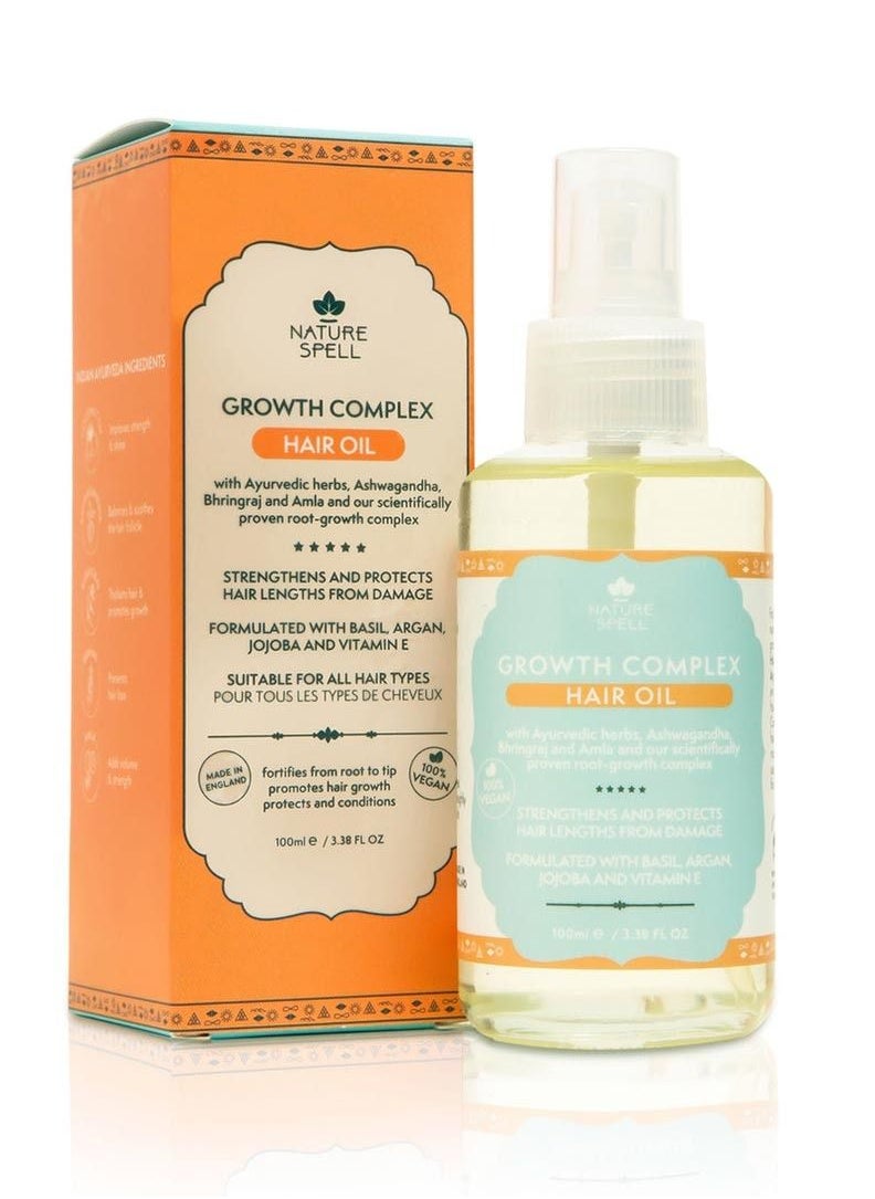 Nature Spell Growth complex Hair Oil 100 ML  - Image 1