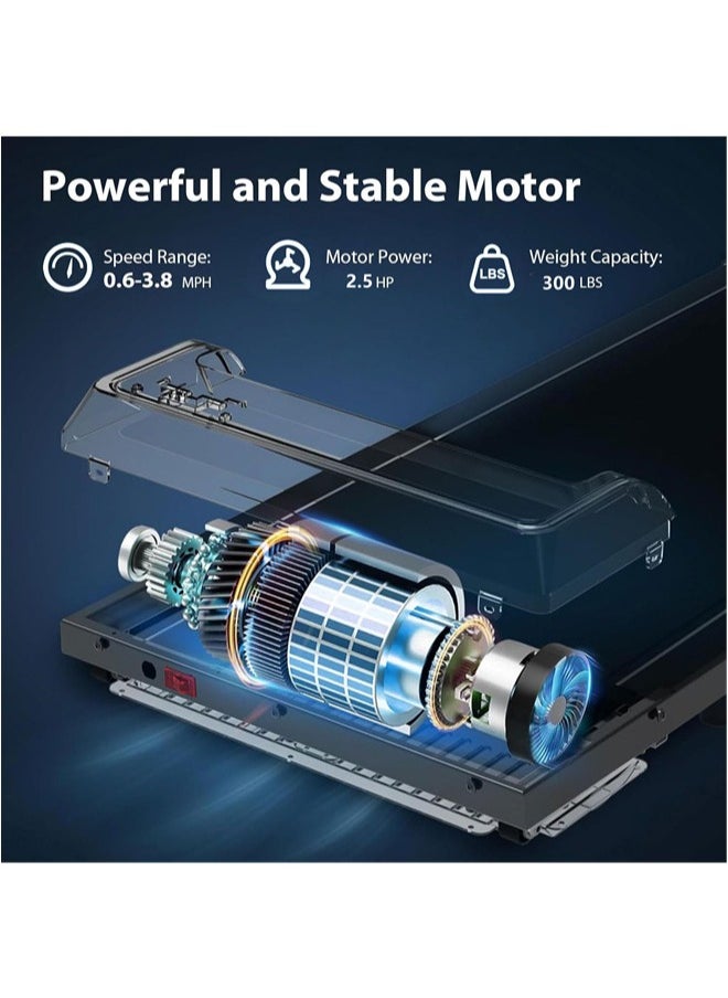 Treadmill For Home Protable Under Desk Walking Pad With Remote Control LED Display Walking Jogging Machine For Office Exercise - pzsku/Z0929B1623C38312E3B71Z/45/_/1719560225/2a56c4a0-c67d-4f0f-86a8-7e1b51ee7995