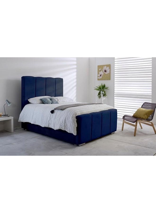 Havana Beds And Upholstery Armitage Luxury Handmade Double Bed (Suitable Mattress Fit :140 Cm X 190 Cm)